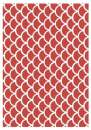 Printed Wafer Paper - Fish Scale Red